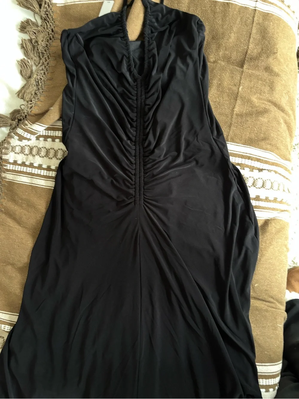 Express black halter dress size large - Picture 5 of 6